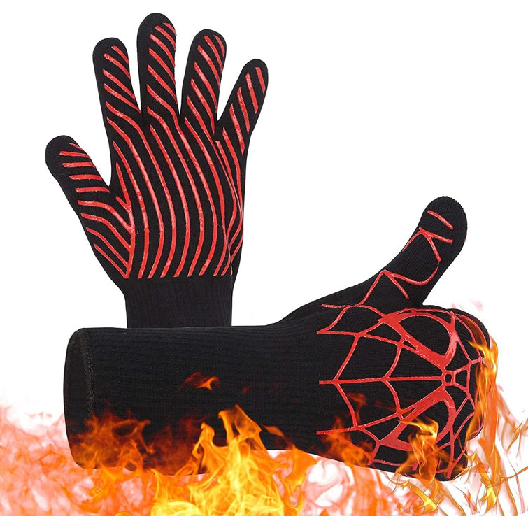 kinyals 2 Oven Gloves & 2 Thermos Cup Set, Ovenproof Kitchen ...