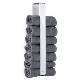 Towel Racks You Ll Love Wayfair Nexio Wall Mounted Towel Rack