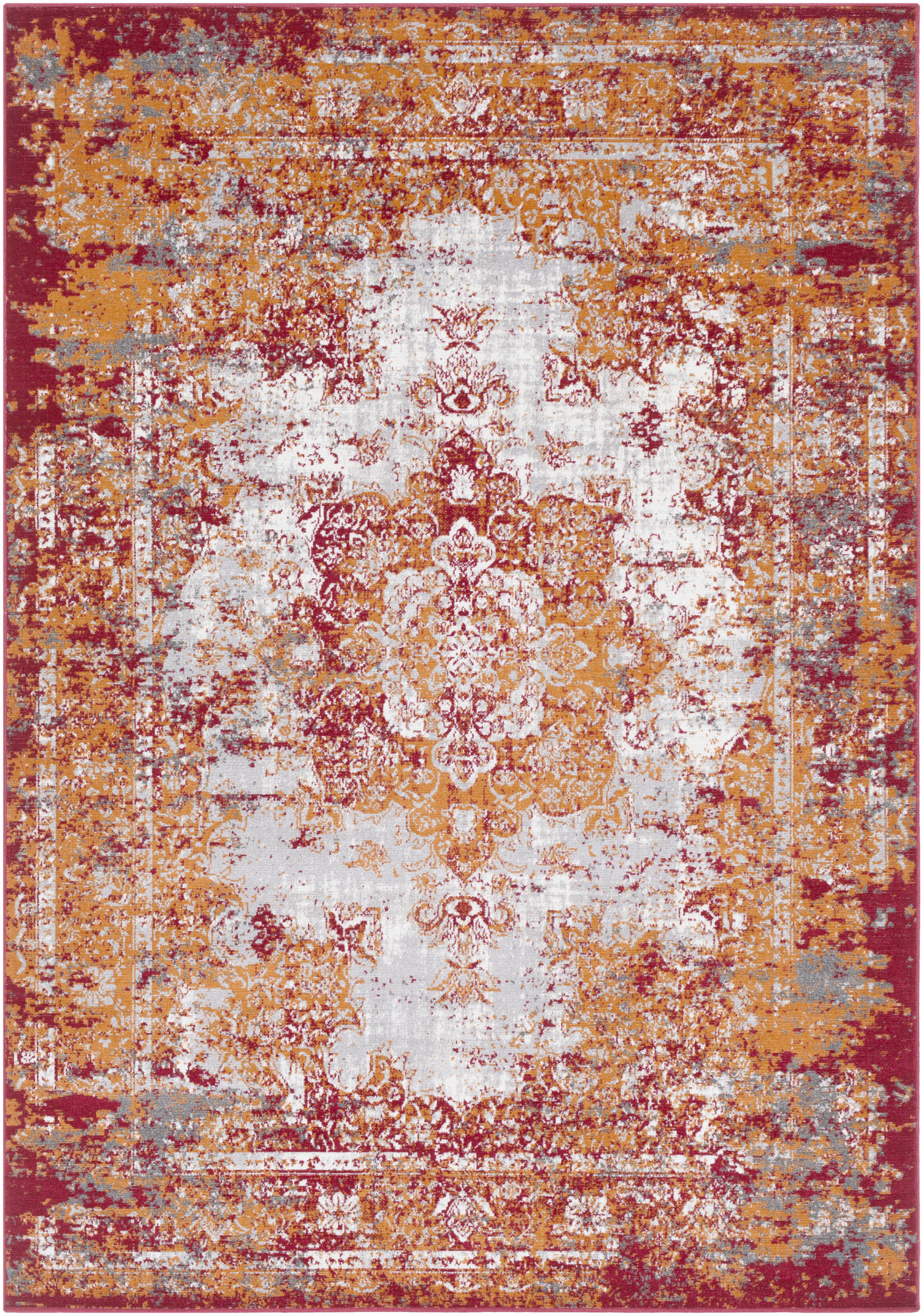 Sharpes Burnt Orange Area Rug