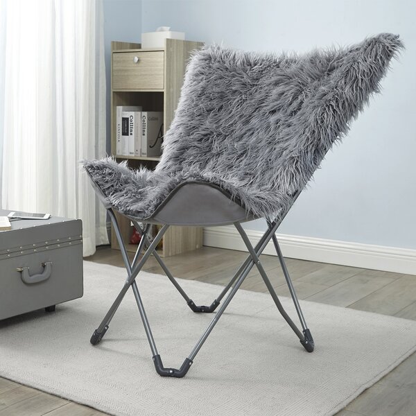 dormco faux fur butterfly chair