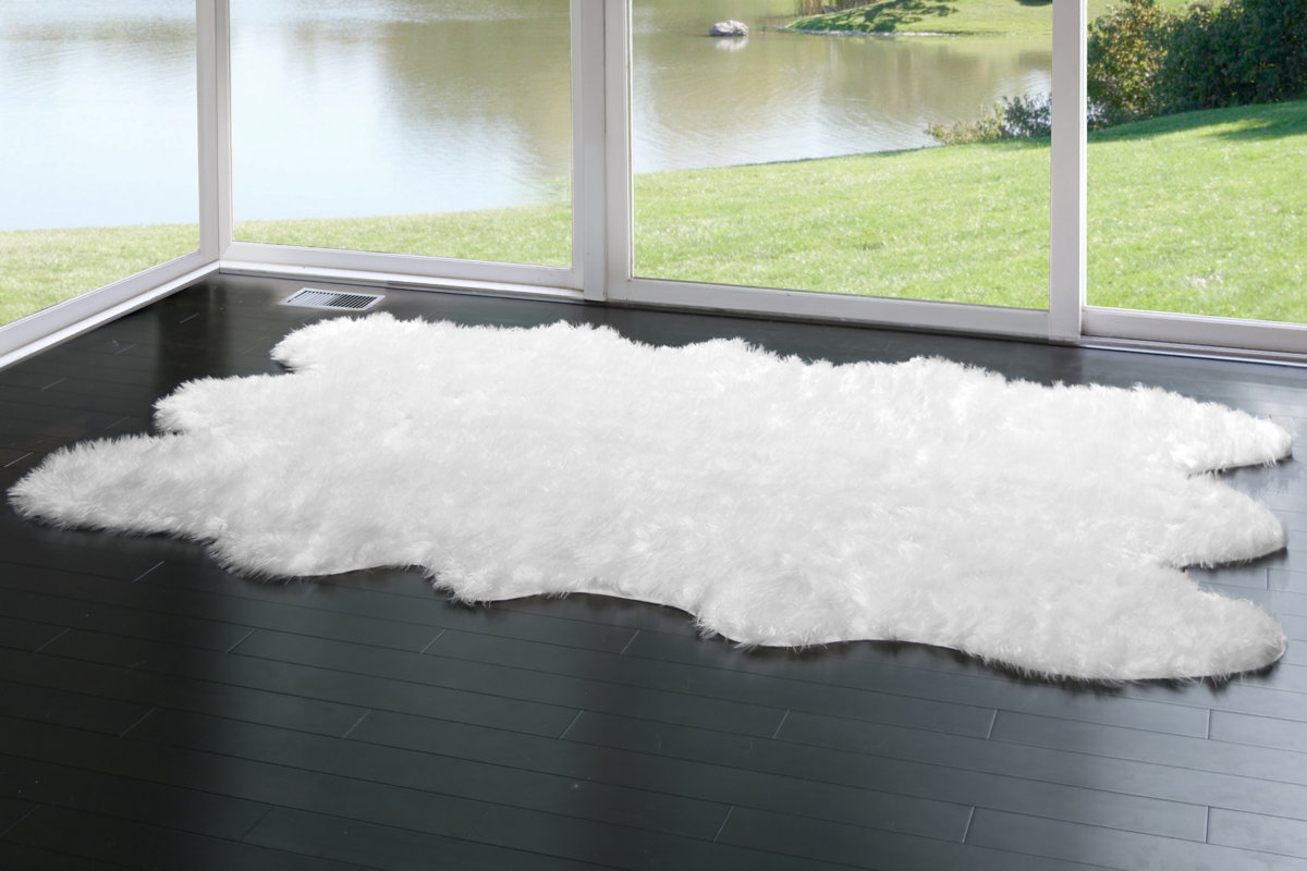 Glamour Home Decor White Area Rug Reviews Wayfair - Defaultname glamour home decor white area rug reviews wayfair - defaultname