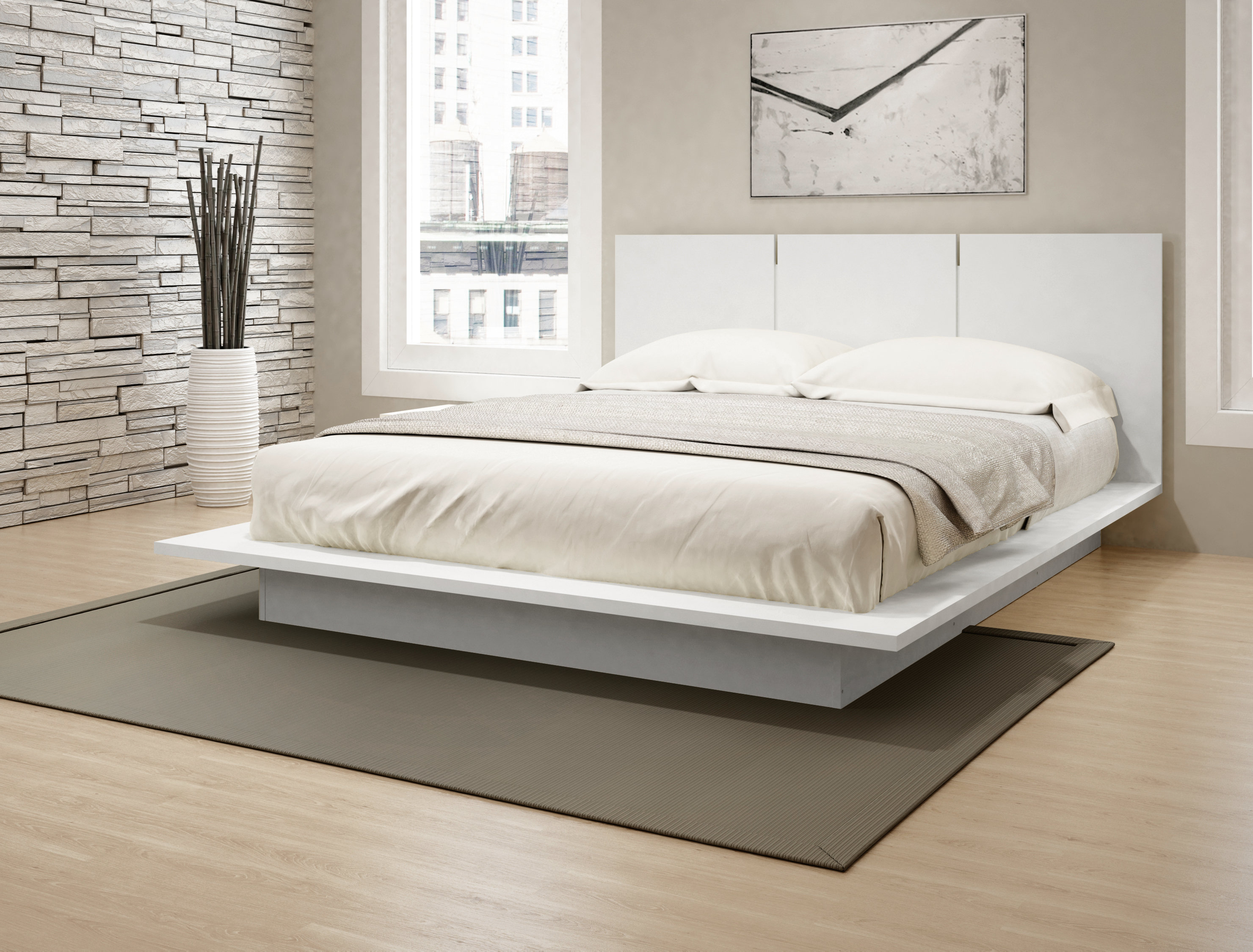 Latitude Run Masonville Queen Low Profile Platform Bed Reviews Wayfair