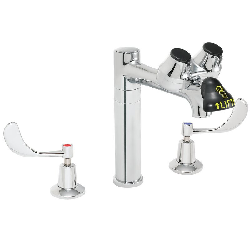 Speakman Eyesaver Laboratory Faucet With Integrated Emergency