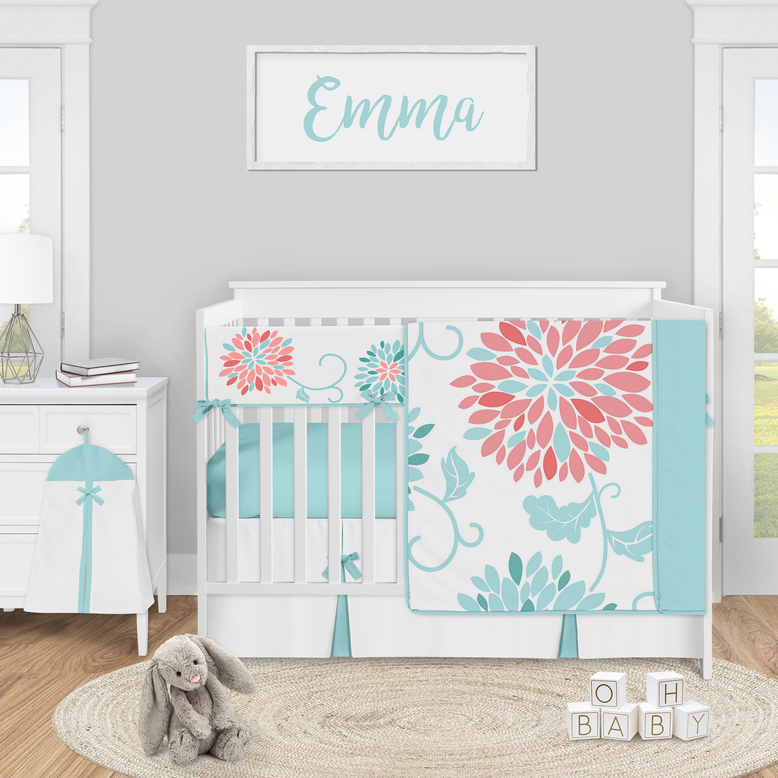 Sweet Jojo Designs Emma 5 Piece Crib Bedding Set Wayfair