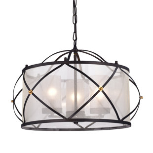 Best Franck Wrought Iron 3-Light Chandelier By Winston Porter Ceiling Lights Franck Wrought Iron 3-Light Chandelier By Winston Porter Ceiling Lights