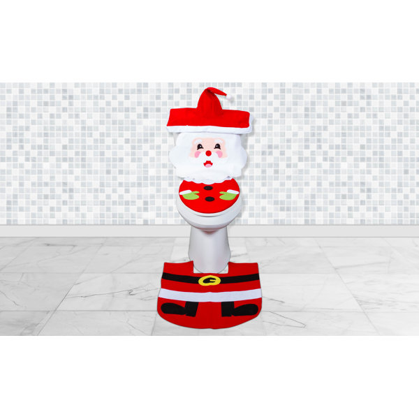 Santa Bathroom Rug Wayfair