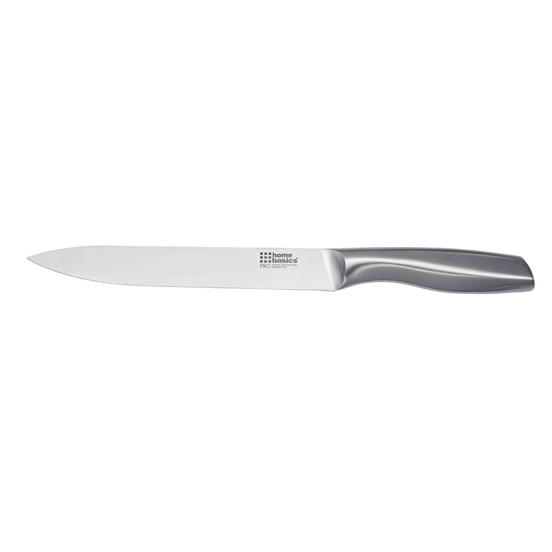 Home Basics 8 Stainless Steel Handle Slicing Knife Wayfair