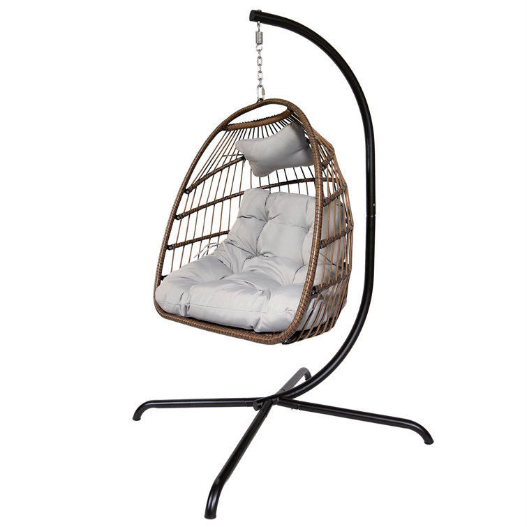 dakota fields swing chair with stand