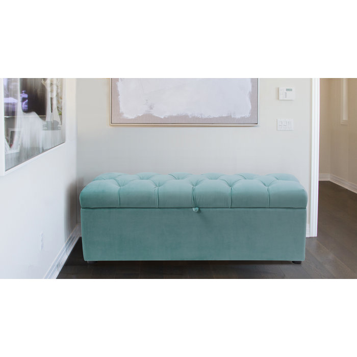 Luyen Tufted Upholstered Storage Bedroom Bench Luyen Tufted Upholstered Storage Bedroom Bench
