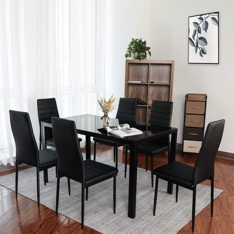 gorge dining set with 6 chairs