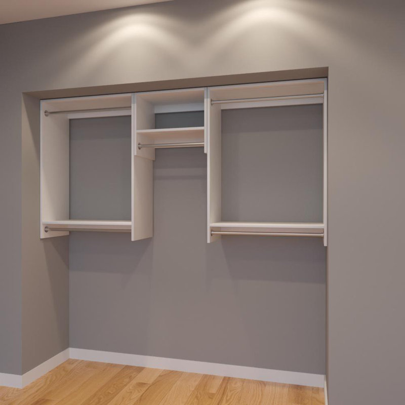 Rebrilliant Cobb 84 W Organizer Closet System Wayfair