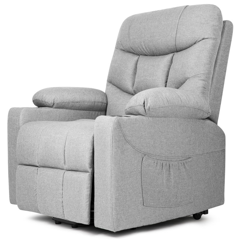 Latitude Run Aedyn Power Lift Assist Recliner With Massage And Heating Reviews Wayfair