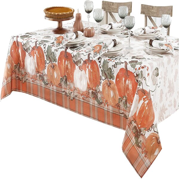 Country new Berry Vine Burlap Tablecloth 60" x 90"