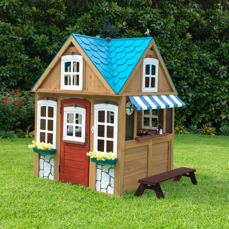 Seaside Outdoor Wooden 4 X 5 Playhouse