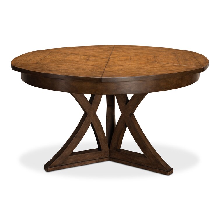 Sarreid Ltd Butterfly Leaf Pedestal Dining Table | Wayfair.ca