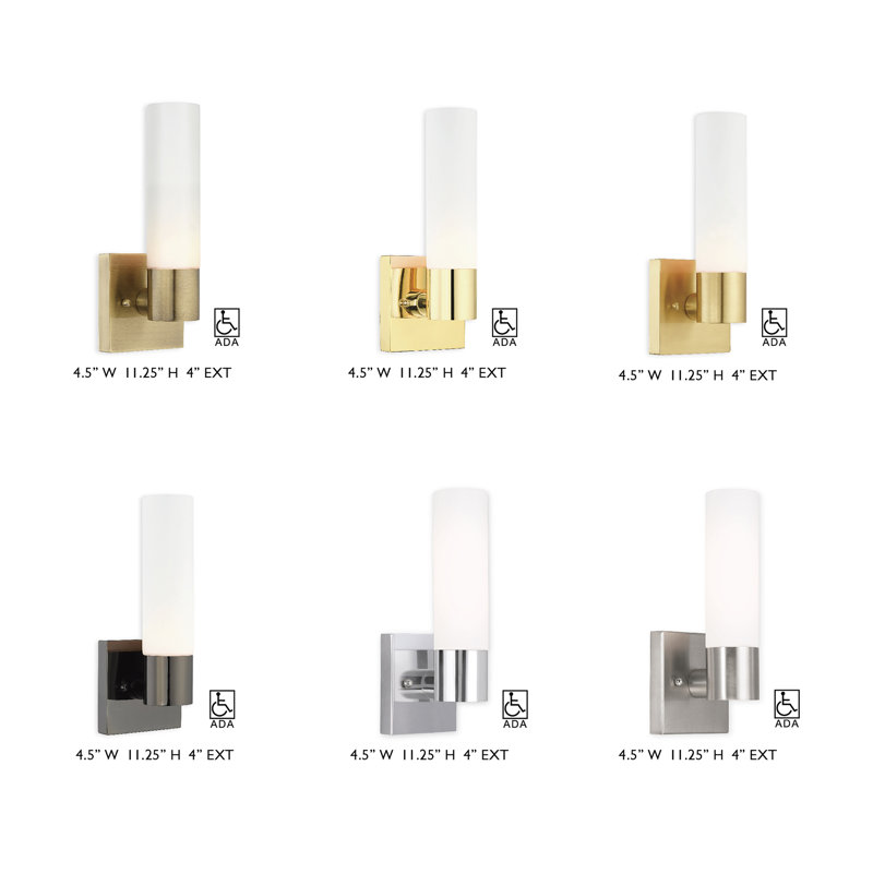 Kneeland 1 Light Armed Sconce Reviews Allmodern