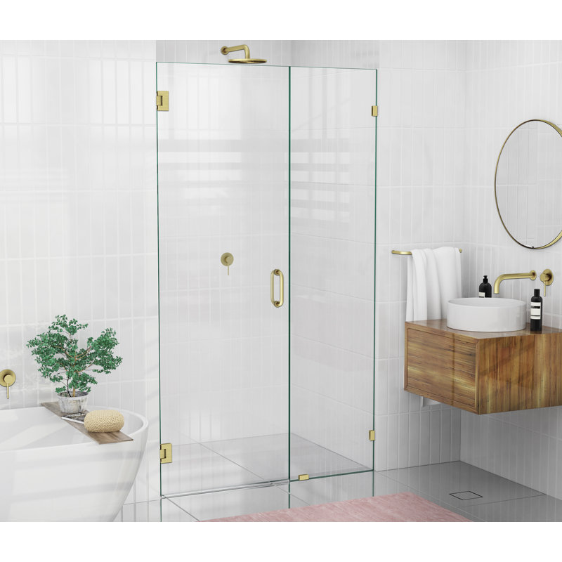 Glass Warehouse 45 X 78 Hinged Frameless Shower Door Reviews