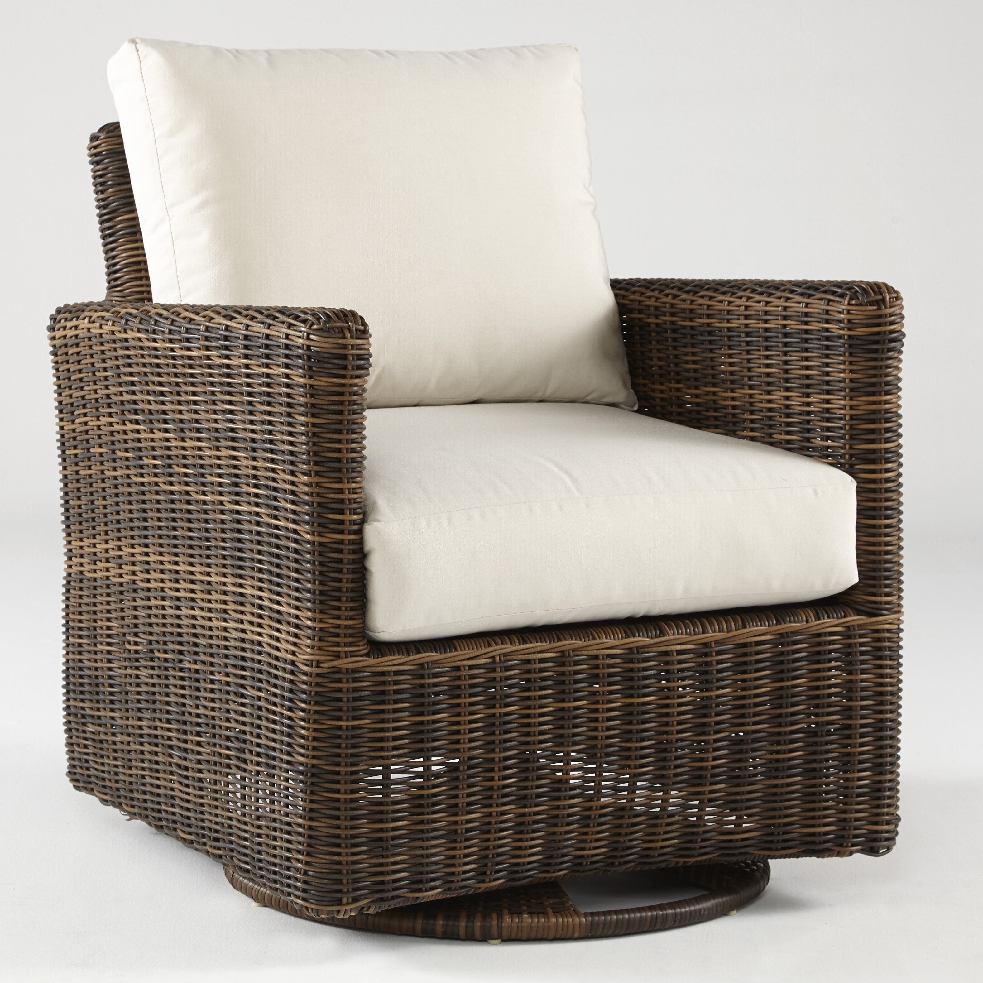 wilkinson swivel glider chair with cushions