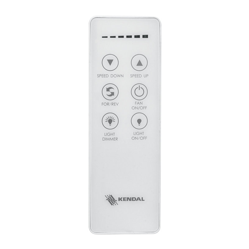 Brayden Studio 54 Slinkard 5 Blade Led Standard Ceiling Fan With Remote Control And Light Kit Included Reviews Wayfair