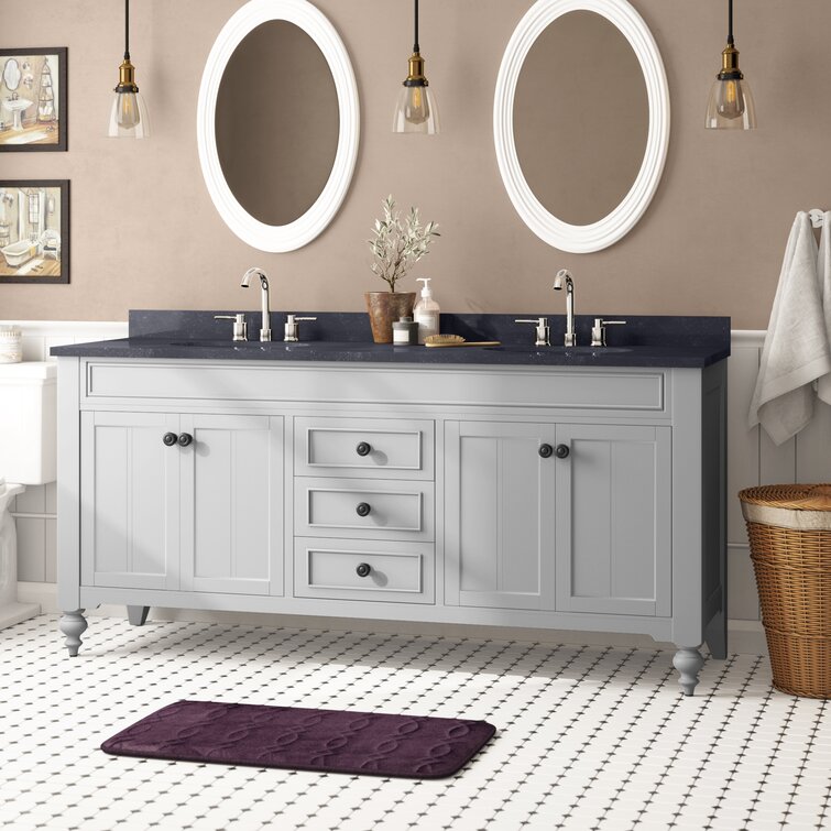 Charlton Home Shipststour 72 Double Bathroom Vanity Set Reviews Wayfair