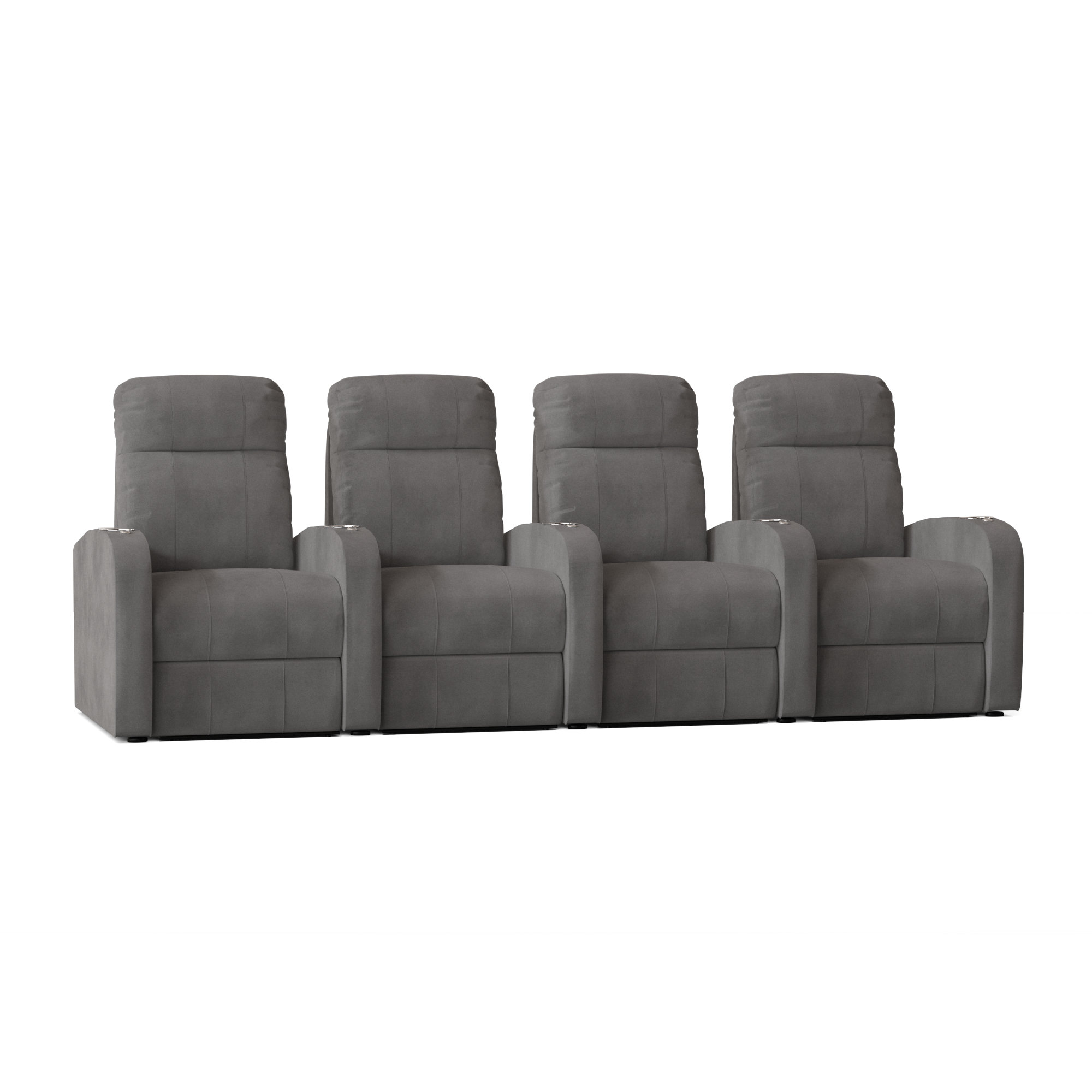 Latitude Run® Home Theater Row Seating (Row of 4) Wayfair