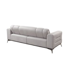 Kayler Grey Living Room Set (Sofa-Love Seat-Chair) by Orren Ellis
