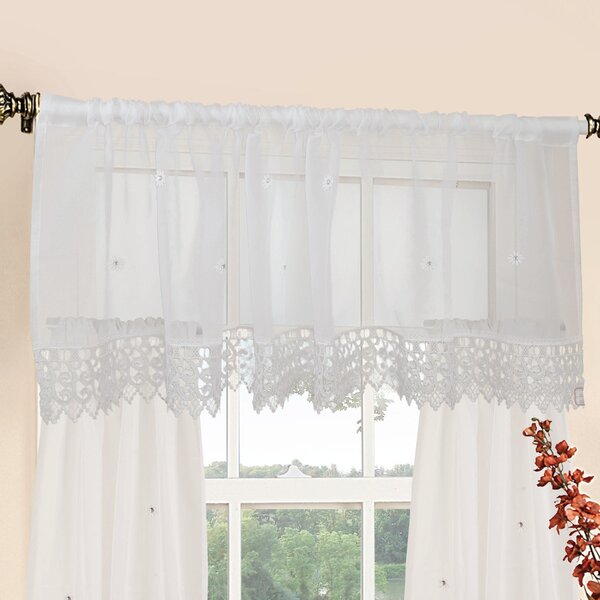 valance and curtains together