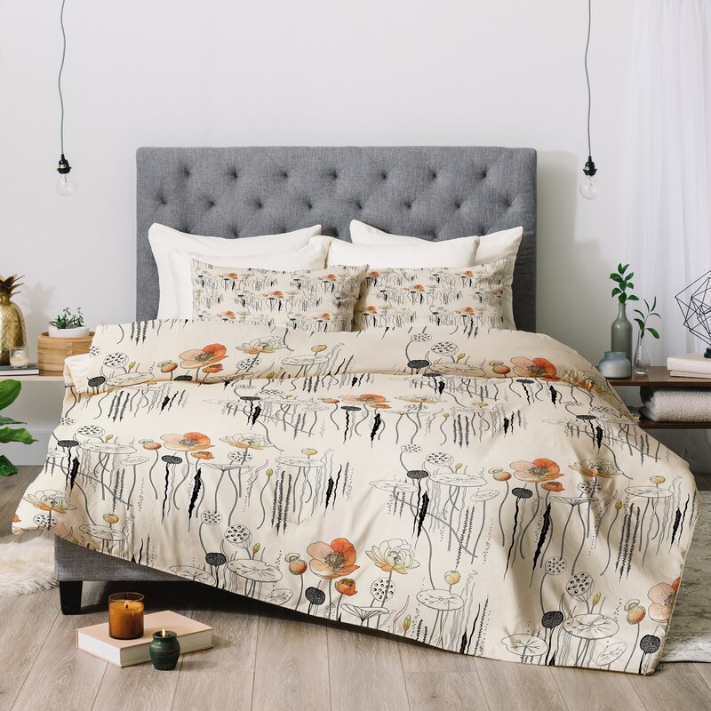 East Urban Home Iveta Abolina Watercress Pond Comforter Set