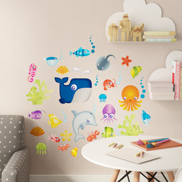 under the sea nursery art