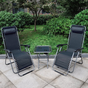 Gartenliegen-Set mit Tisch von Bel Étage