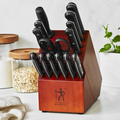 henckels solution razor-sharp 15-piece knife set, german engineered informed by 100+ years of mastery, chefs knife
incomplete 