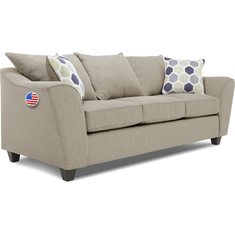 Trueseating True Seating Knox Sofa Made In Usa Mineral Beige Trueseating True Seating Knox Sofa