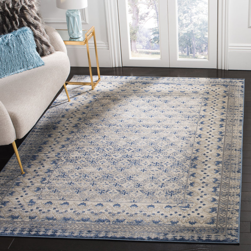 Lamartine Light Gray Blue Area Rug