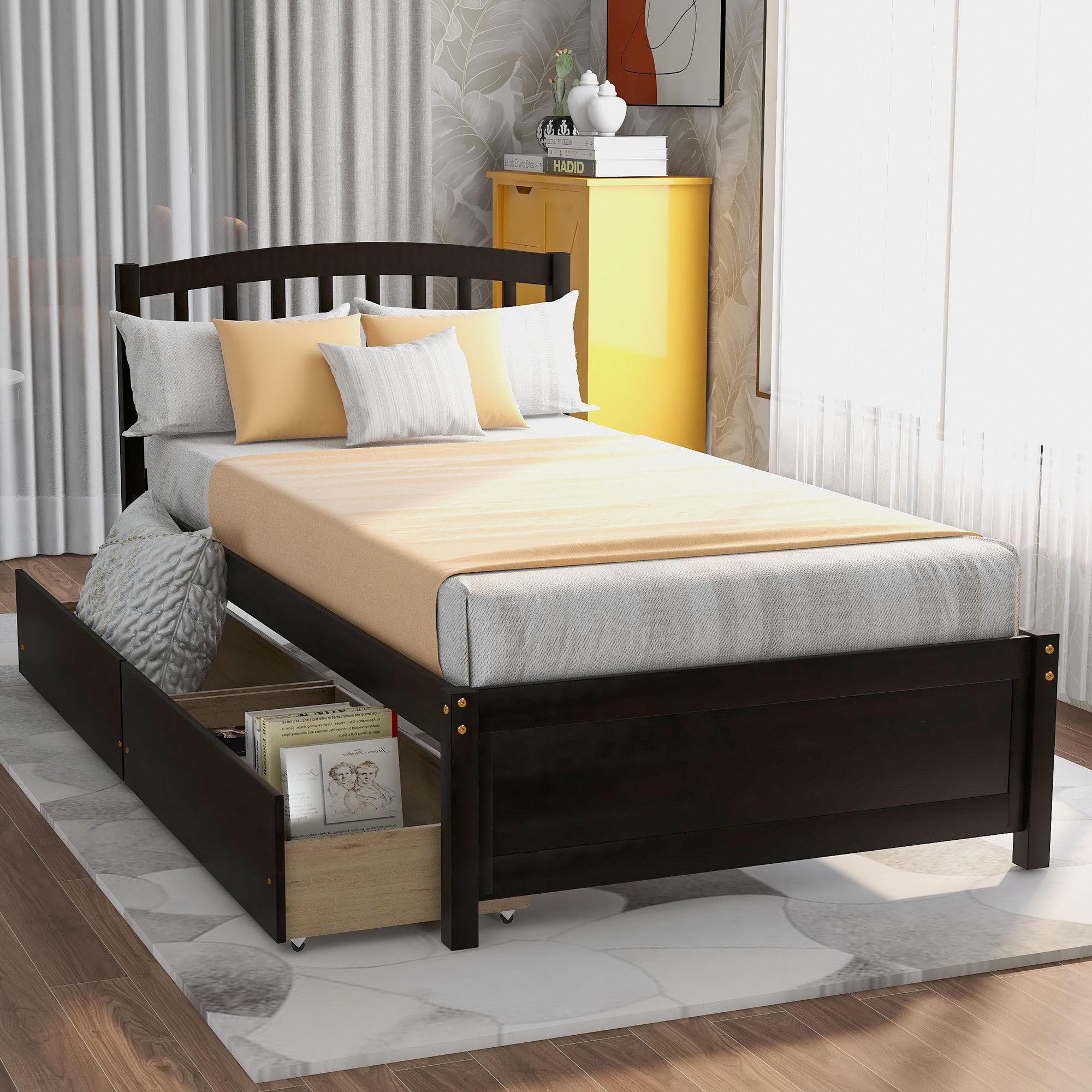 Red Barrel Studio Atrayu Twin Storage Platform Bed Wayfair