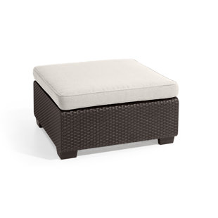 Patio Ottomans You Ll Love Wayfair Quickview