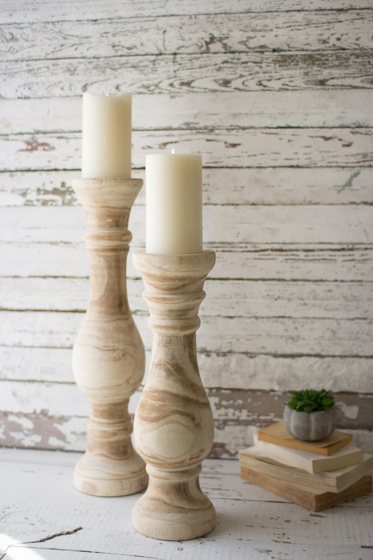 pair of candlesticks Two lovely candle holders