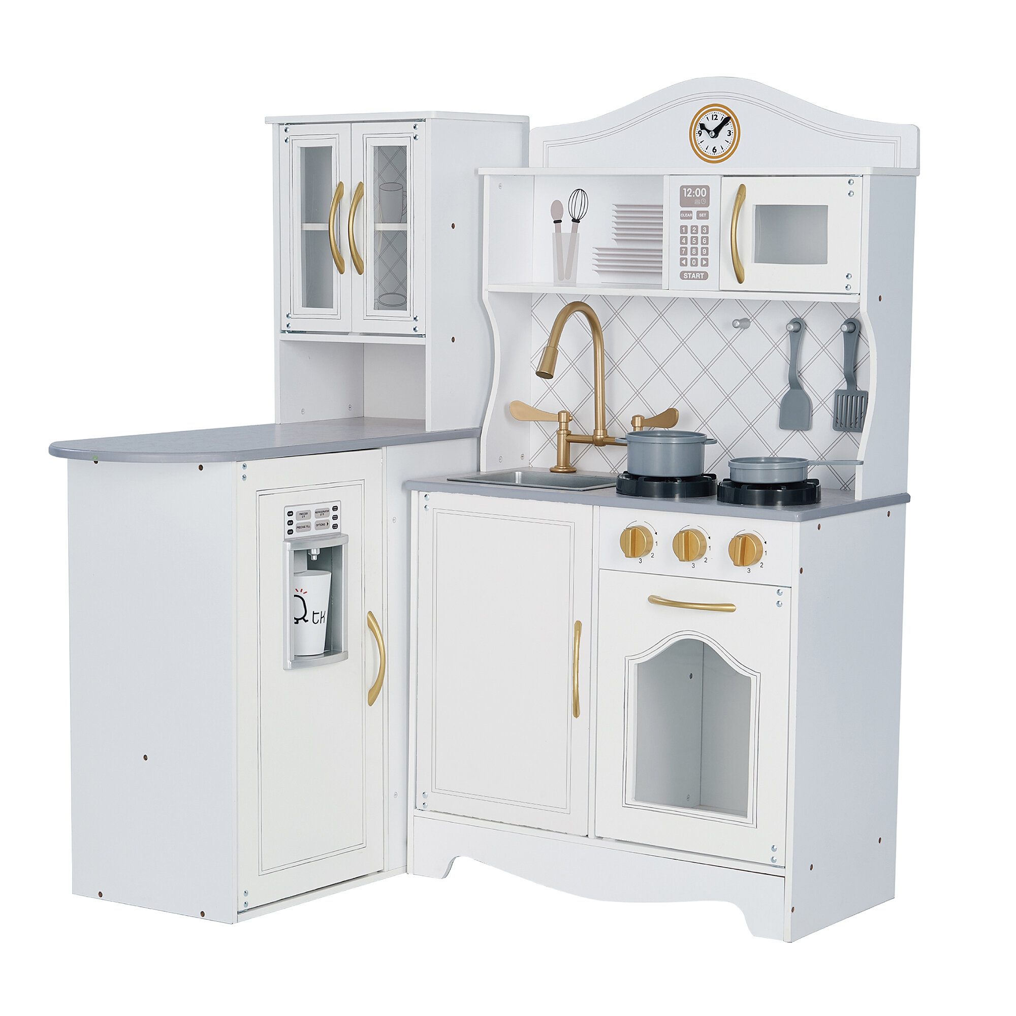 retro play kitchen set