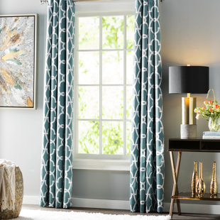 Teal Curtains And D Wayfair
