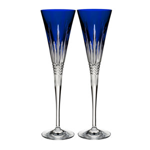 Lismore Diamond 6.1 Oz Champagne Flute (Set of 2)