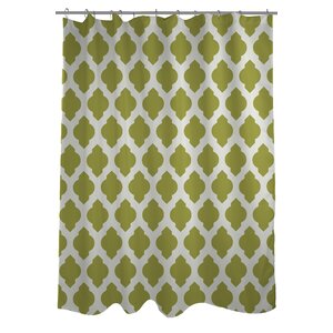 All Over Moroccan Shower Curtain