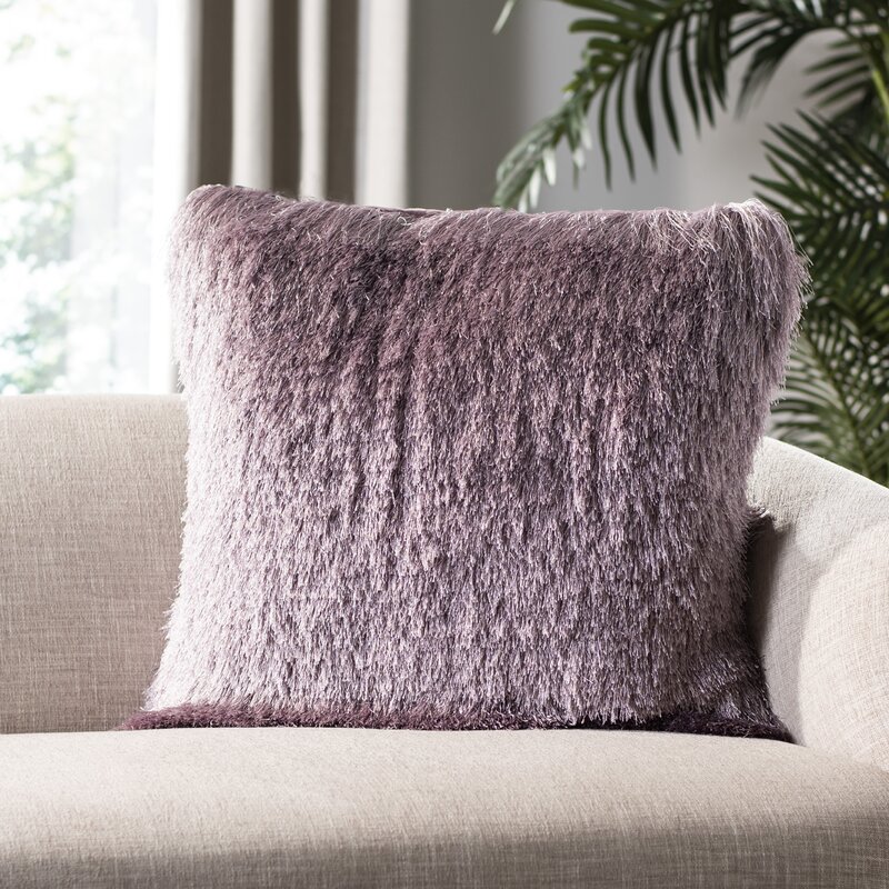 light purple throw pillows