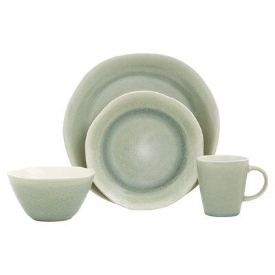 Este Grey 16 Piece Dinnerware Set