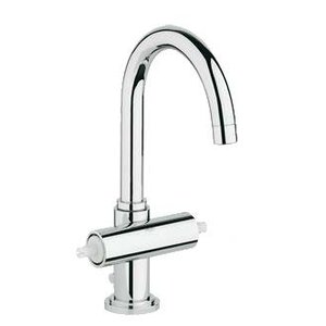 Atrio Single Hole Bathroom Faucet, Less Handles