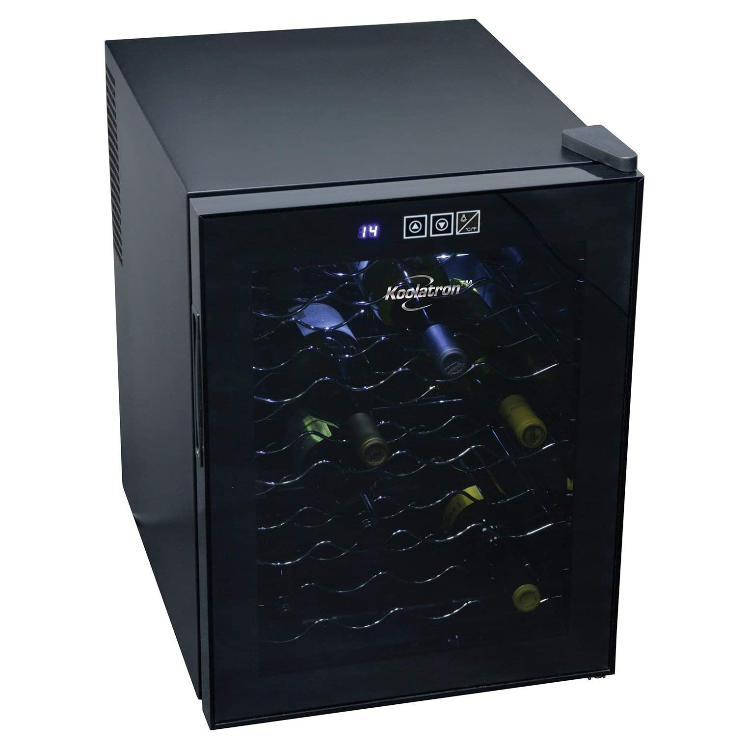 Koolatron 15.75'' width 20 Bottle Single Zone Freestanding Wine