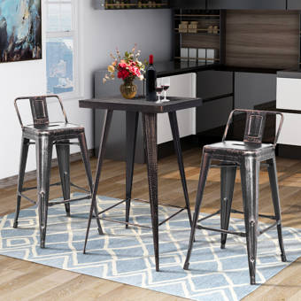 17 Stories Borum 5 Piece Dining Set Wayfair
