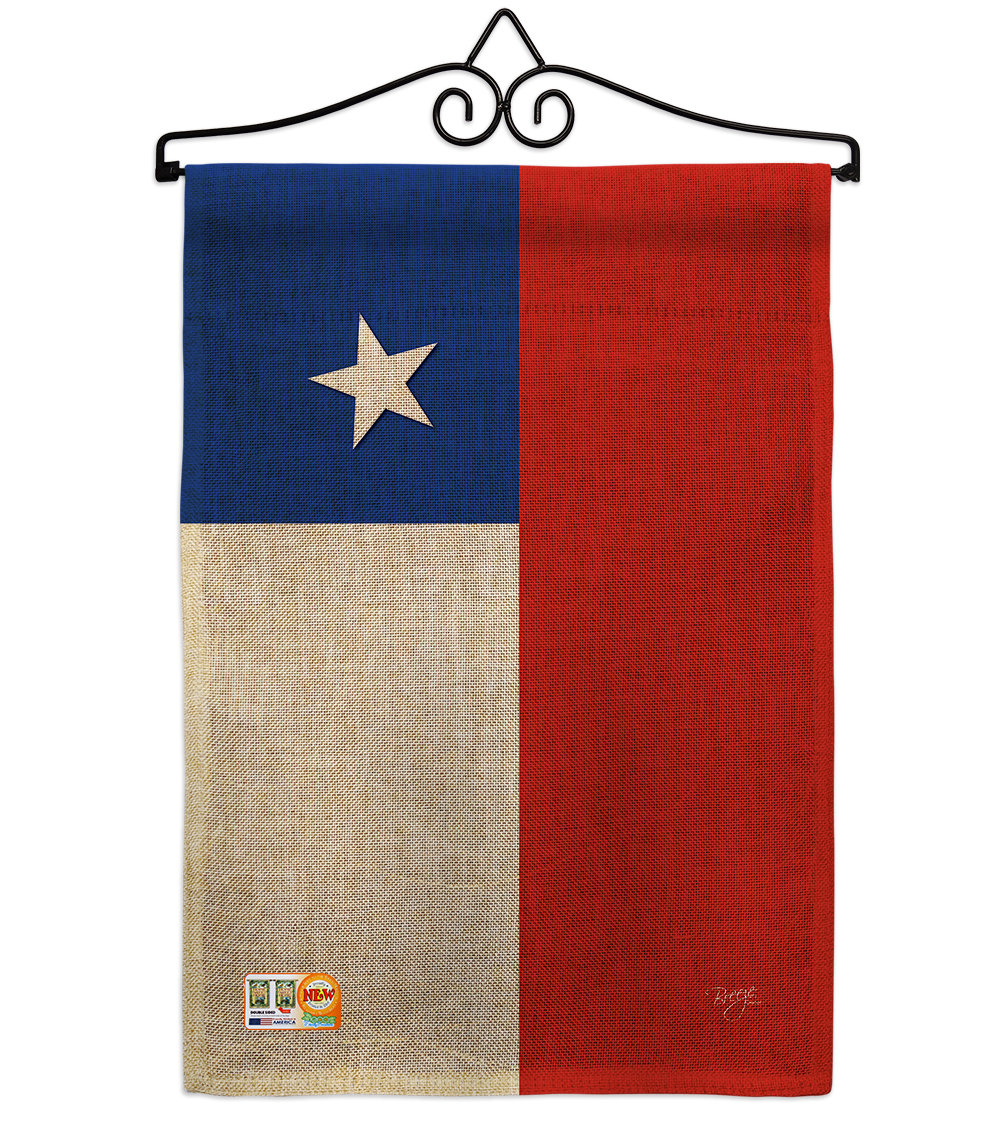 Breeze Decor Chile Of The World 2 Sided Burlap 19 X 13 In Flag Set Wayfair