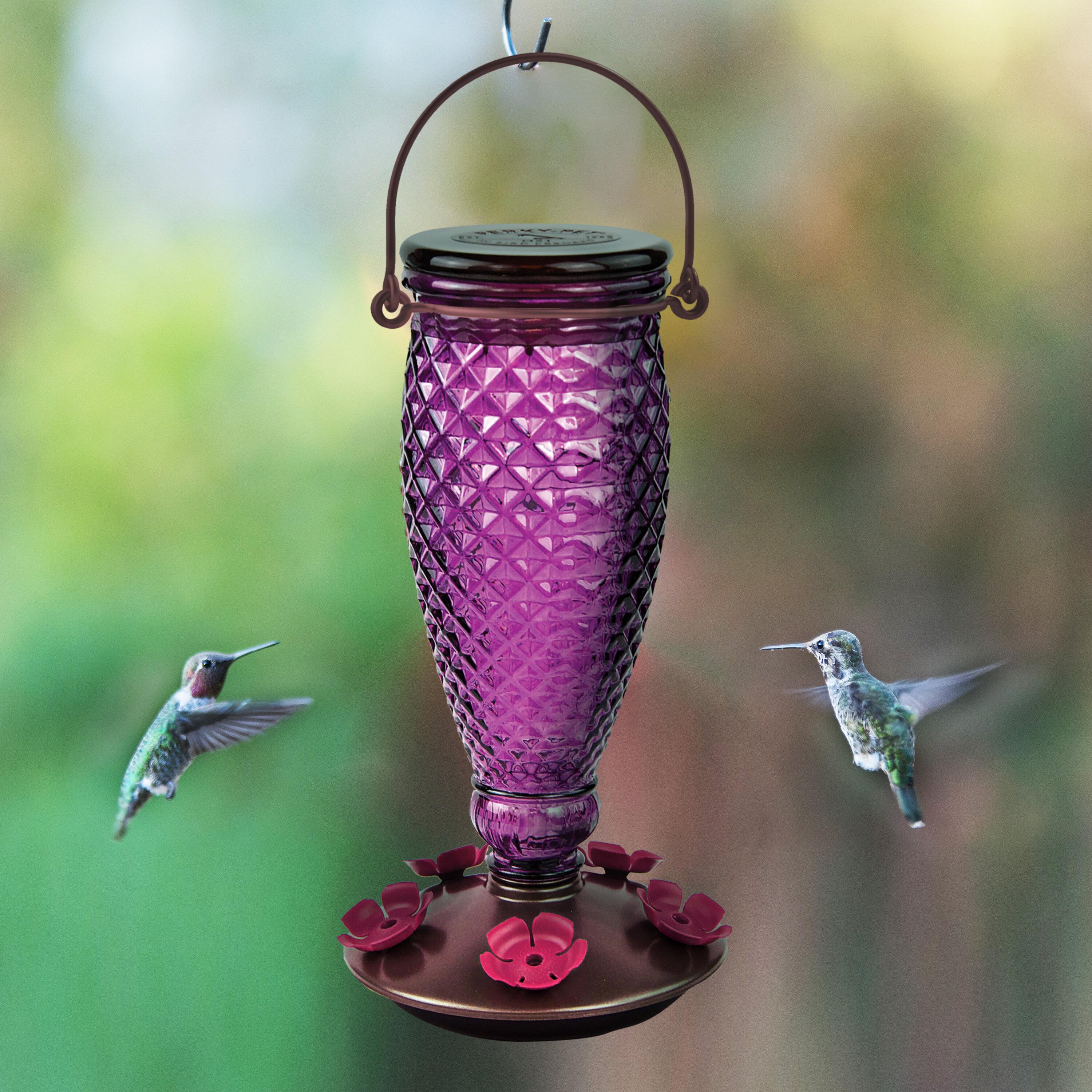 free standing hummingbird feeder stand