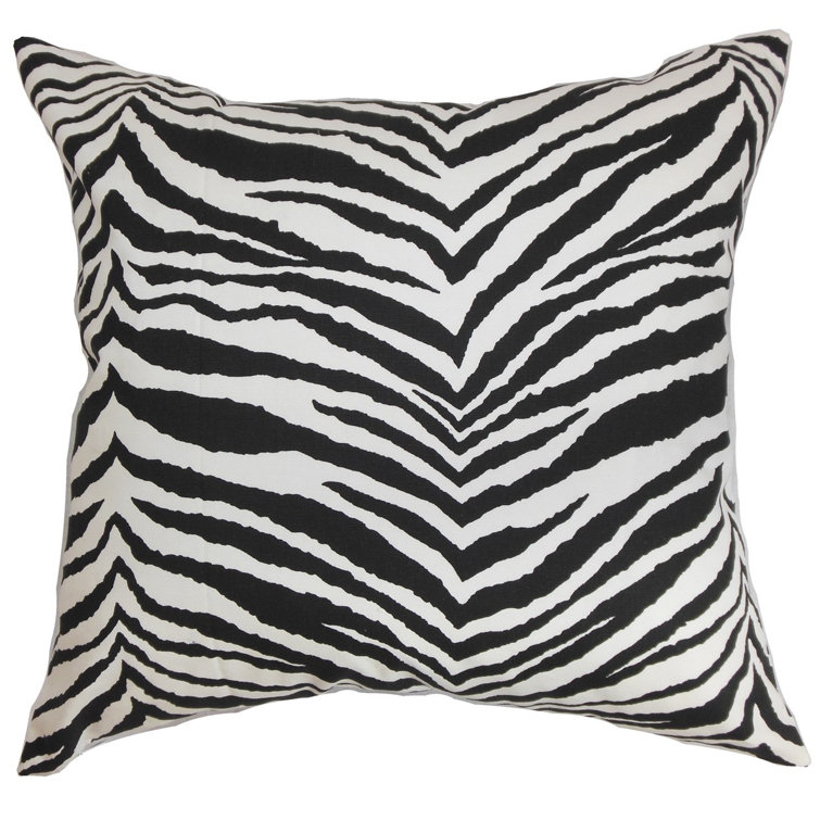 zebra pillow cover