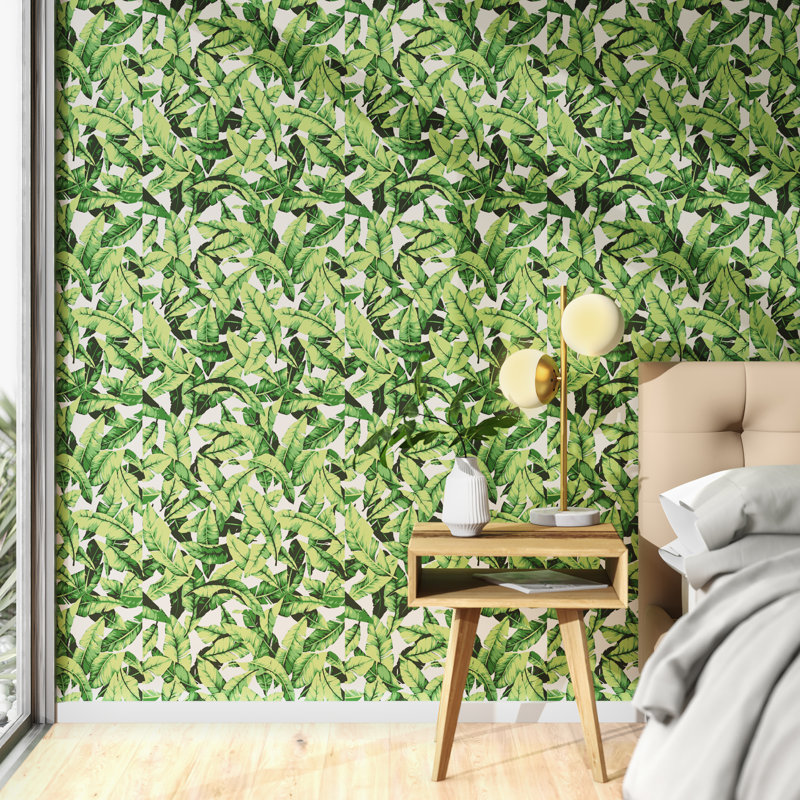 Julie Palm Leaf 16 5 L X 20 5 W Floral And Botanical Peel And