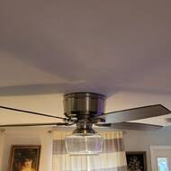 Hunter Fan 52 Bennett 5 Blade Flush Mount Ceiling Fan With Remote Control And Light Kit Included Reviews Wayfair